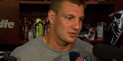 gronk naked|OMG, hes naked: Rob Gronkowski flashes reporters in changeroom